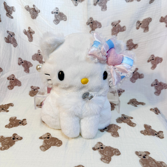 Charmmy Kitty Plush Mini Crossbody Bag Heisei Fluffy Heart Japan Exclusive