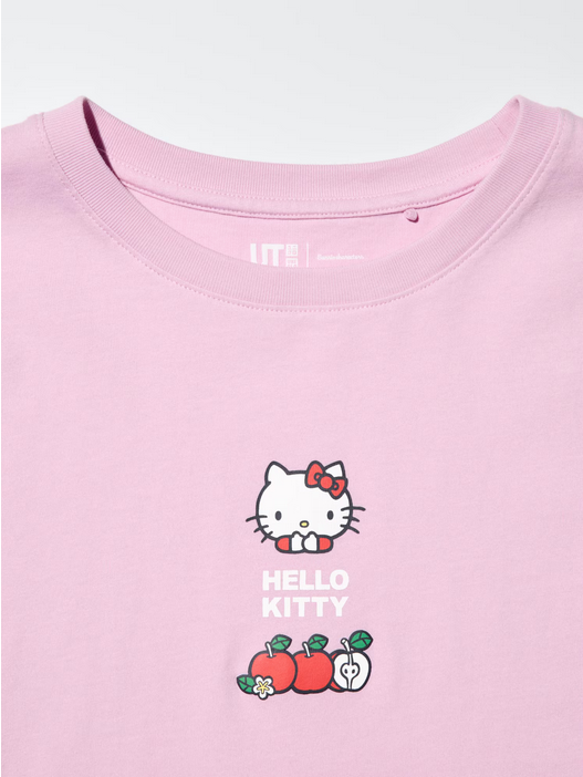 Uniqlo Japan x Sanrio Hello Kitty & Friends Exclusive Pink T-shirt