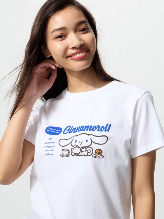 Uniqlo Japan x Sanrio Hello Kitty & Friends Cinnamoroll Exclusive T-shirt