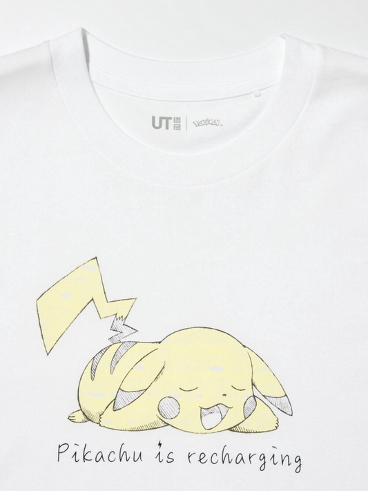 UNIQLO x POKEMON Pikachu is recharging UT T-shirts JAPAN limited Edition 2025