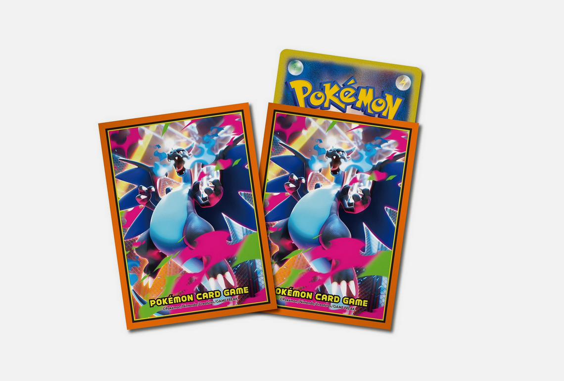 Nintendo Pokemon Card Game TCG Deck Sleeves Mega Charizard X